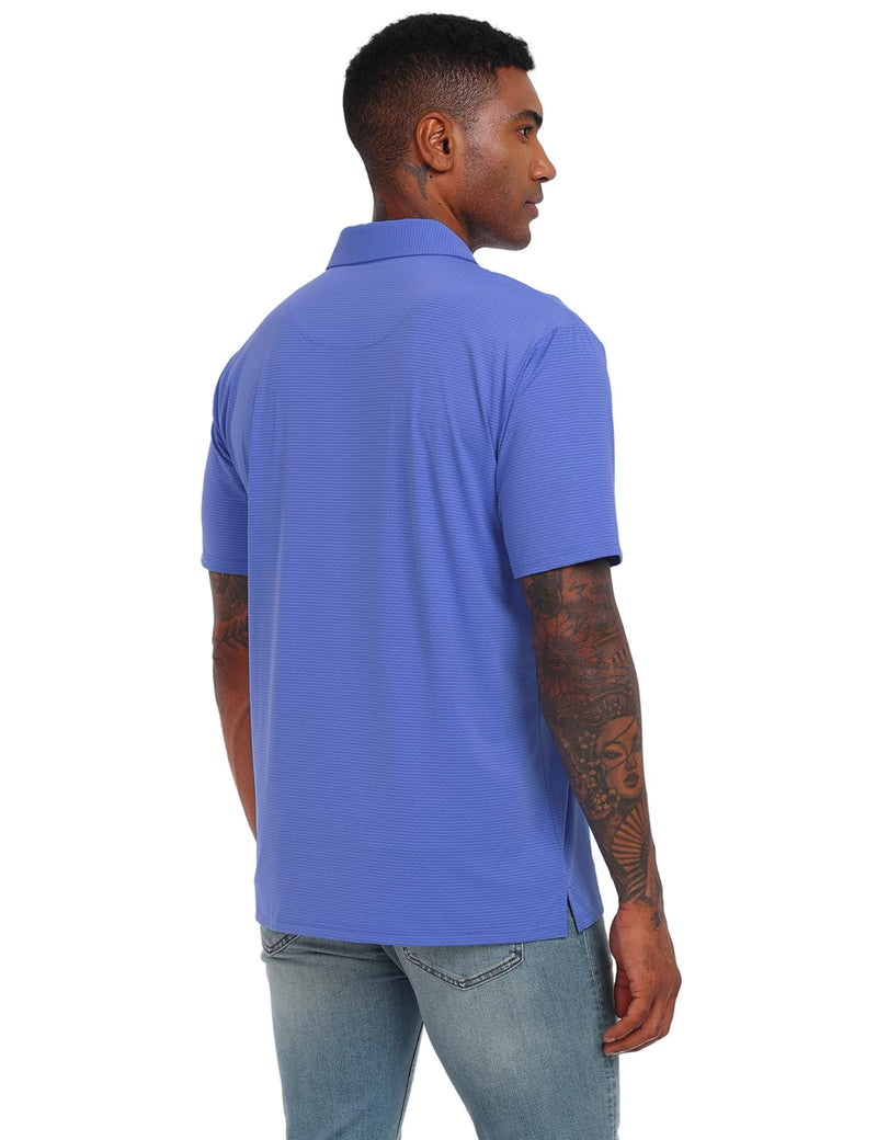 UINKKE Short Sleeve Polo Shirt T-Shirt