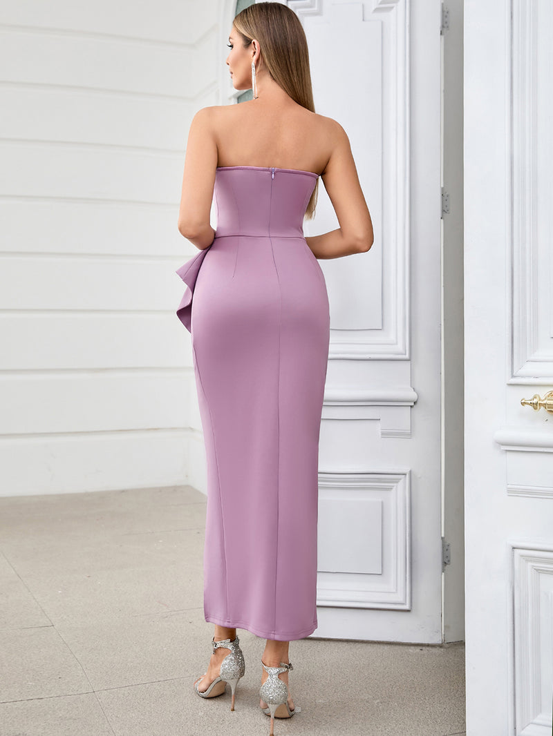 Purple Bodycon Dress HB10068