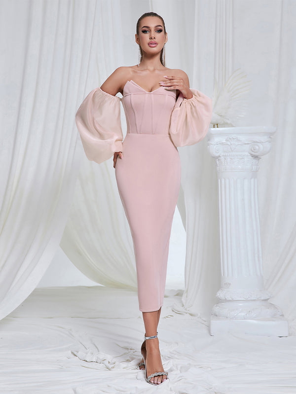 Pink Bodycon Dress HB10153