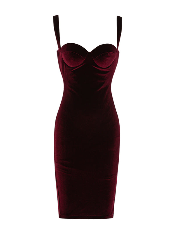 Claret Bodycon Dress HB6918