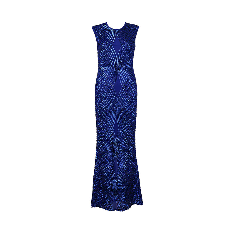 Royal Blue Bodycon Dress HT10121